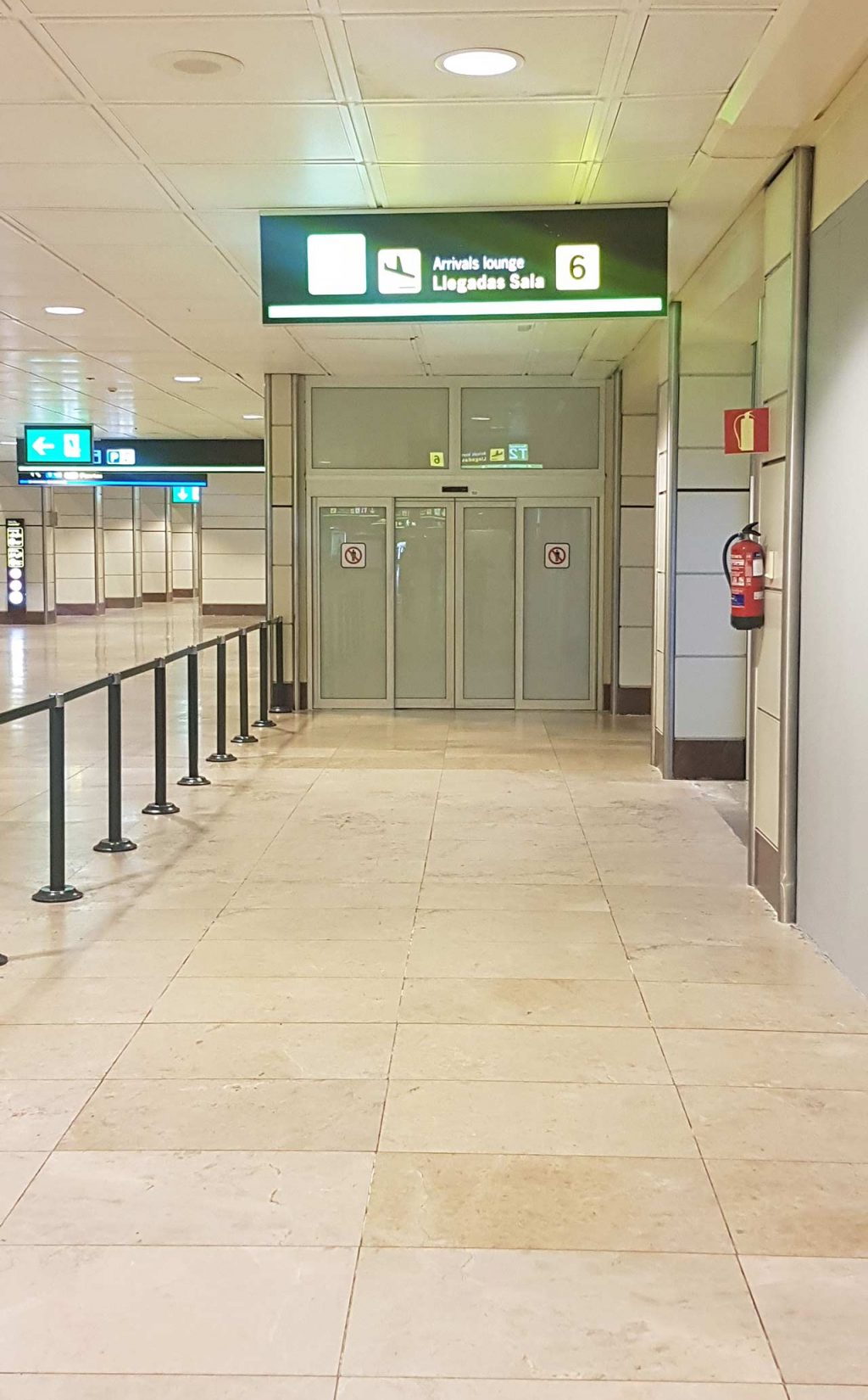 terminal limpio